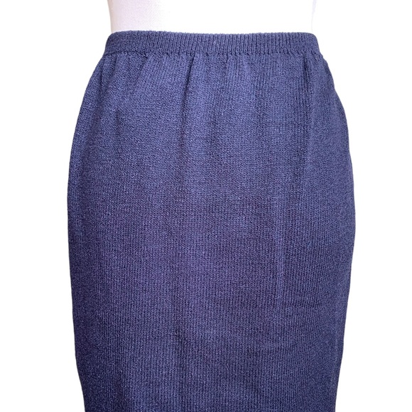 Don Sayres For Wellmore Navy Blue Skirt size 4 - Picture 5 of 16